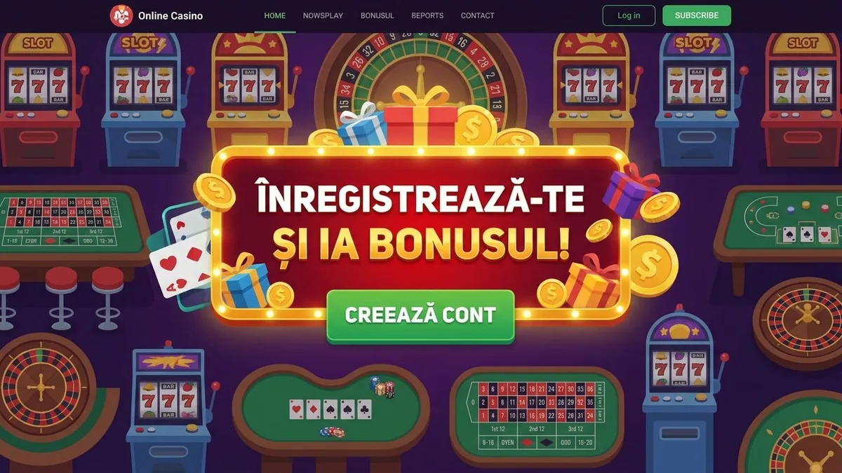 Înregistrare cu bonus